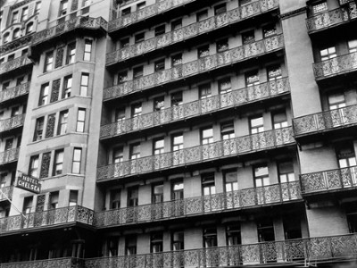 Chelsea Hotel - West 23rd St. - Classic Black & White Print