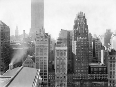 Midtown Manhattan - Classic Black & White Print
