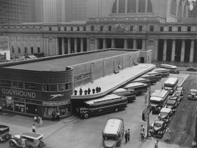 Greyhound Bus Terminal at 34th Street and Eighth Avenue