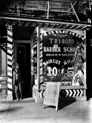 Tri-Boro Barber School on Bowery