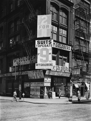 William Goldberg, 771 Broadway, Manhattan - Classic Black & White Print On A Wall