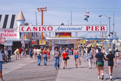 Casino Pier at Boardwalk in Seaside Heights, New Jersey