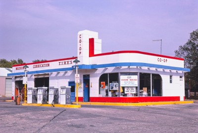 Co-Op Gas Station in Cimarron, Kansas