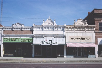 Commercial Buildings in Aurora, Colorado - Classic Black & White Print