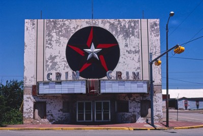 Crim Theater in Kilgore, Texas - Classic Black & White Print In The Living Room