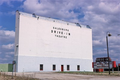 Galesburg Drive-In Theater on Route 34 in Galesburg, Indiana