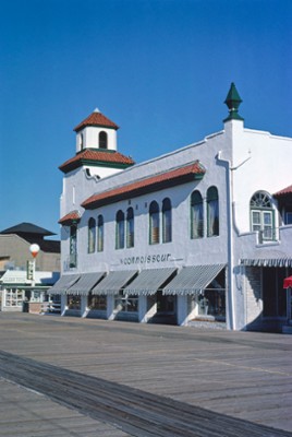 Old Boardwalk Stores in Ocean City, New Jersey