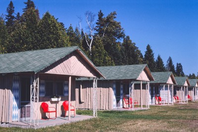 Pine Cone Cabins in Saint Ignace, Michigan