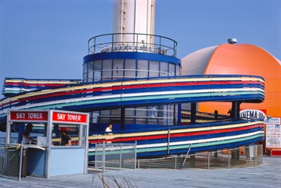 Sky Tower Base on Central Pier in Atlantic City, New Jersey