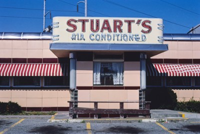 Stuart's Restaurant, Angle Detail on Route 12 in Worcester, Massachusetts