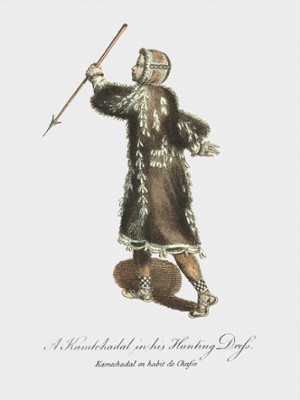 A Kamtchadal in his Hunting Dress - Classic Black & White Print