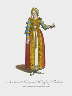 An Ancient Habit of a Noble Virgin of Friesland