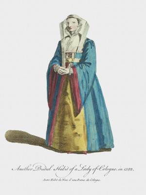 Another Bridal Habit of a Lady of Cologne in 1588