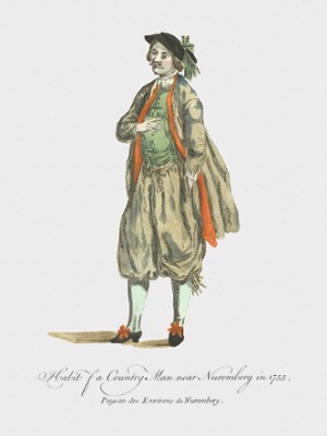 Habit of a Country Man near Nuremberg in 1755