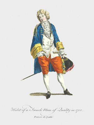 Habit of a French Man of Quality in 1700