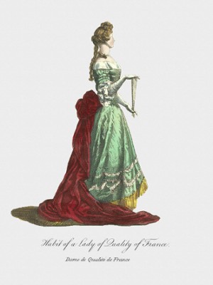 Habit of a Lady of Quality of France