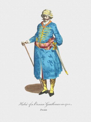 Habit of a Persian Gentleman in 1700