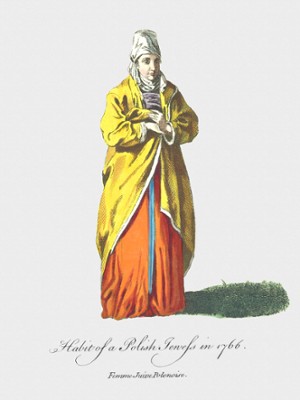 Habit of a Polish Jewess in 1766