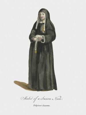 Habit of a Saxon Nun
