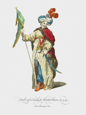 Habit of a Turkish Standardbearer in 1749