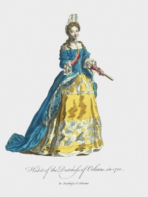 Habit of the Dutchess of Orleans in 1700