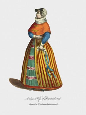 Merchants Wife of Denmark 1626