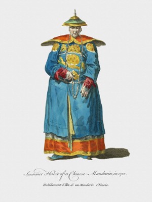 Summer Habit of a Chinese Mandarin in 1700